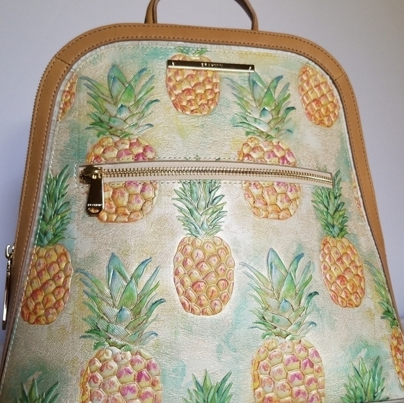 ✨️ NWT BRAHMIN DESIGNER PURSE BACKPACK BAG Hard to Find Italian Leather - Picture 11 of 14